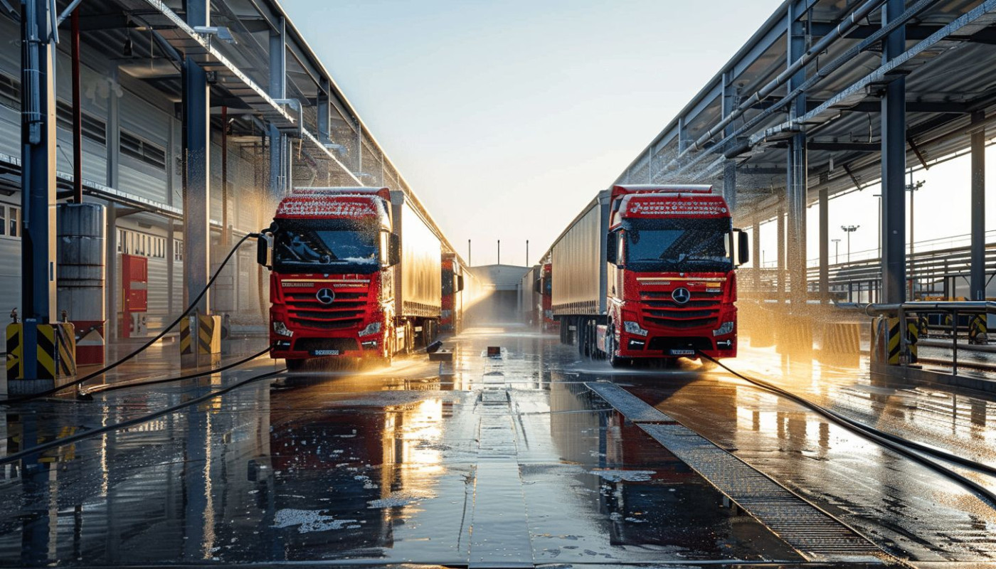 Autres - Et si vous ouvriez une station de lavage poids lourds ?