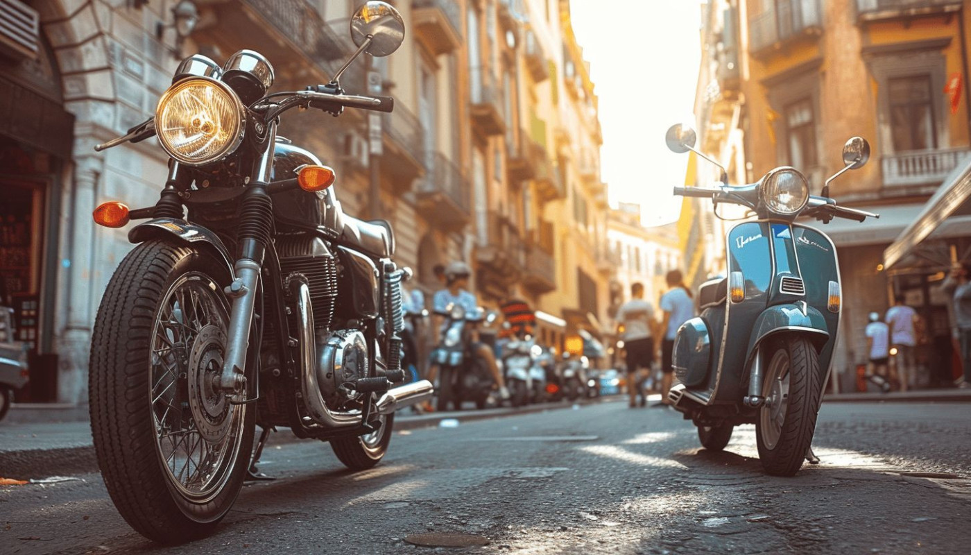 Quelle est la différence entre cyclomoteur et motocyclette ?